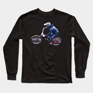 mtb downhill Long Sleeve T-Shirt